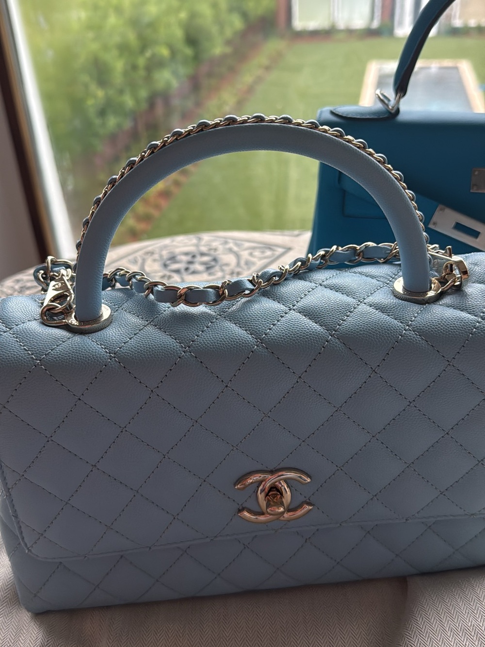 CHANEL Light Blue